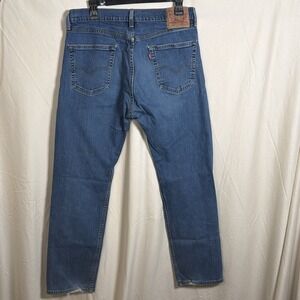 Levi's 505 Regular Fit 34x30 Mens Straight Leg Medium Wash Classic Denim Jeans